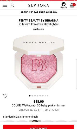 Fenty Beauty Kilawatt Freestyle Highlighter
