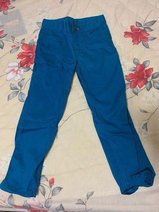 Preloved Giordano blue pants