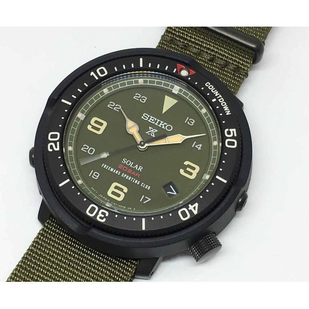 こまとも様【美品】SEIKO PROSPEX SBDJ028 LOWERCASE BUY Seiko Prospex Fieldmaster Solar LOWERCASE Mens Watch SBDJ028