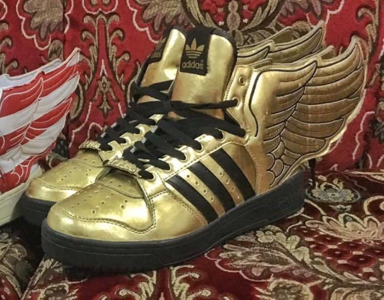 Adidas jeremy scott wings 2 0 gold sales