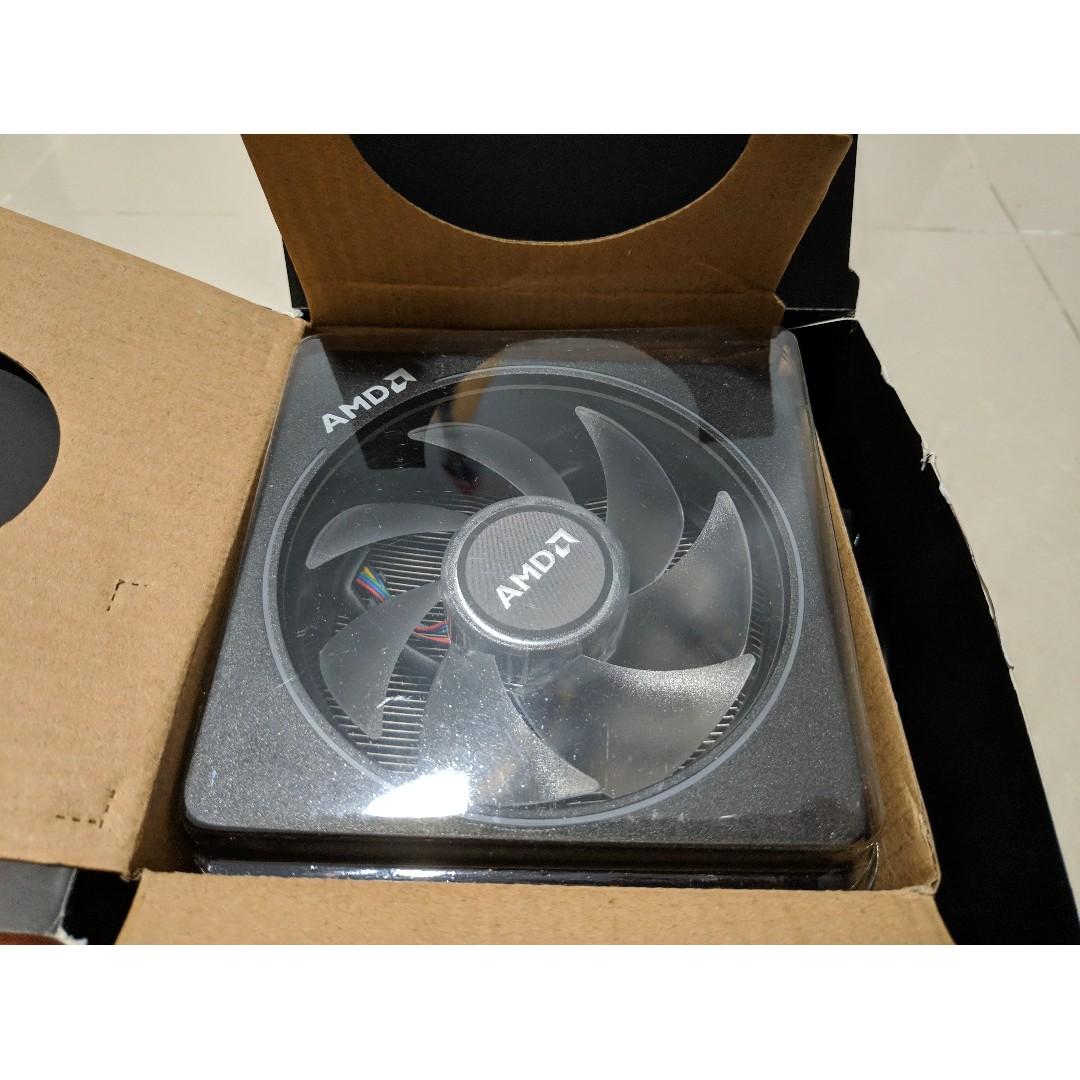 AMD Wraith Prism LED RGB Cooler Fan, Computers & Tech, Parts ...