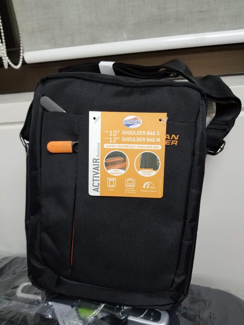 Authentic American Tourister Sling Bag Men S Fashion Bags Wallets Sling Bags On Carousell