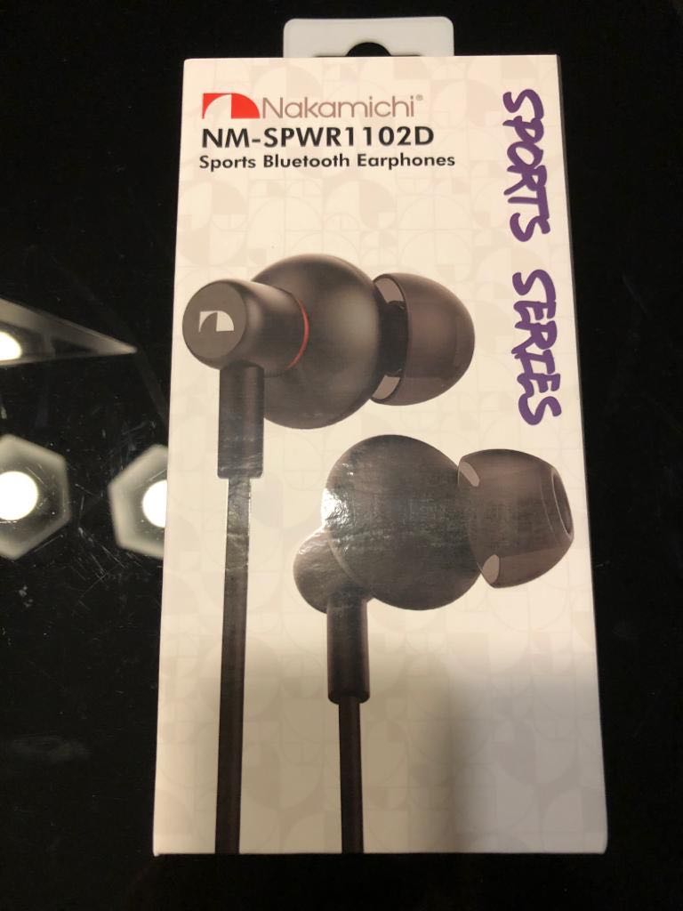 BN Nakamichi Sports Bluetooth earphones NM SPWR1102D Audio Earphones on Carousell