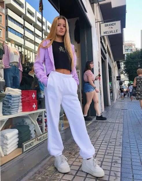 Brandy sweatpants outfit sales
