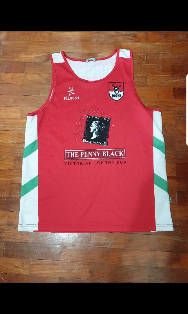 BUCKS RFC Singapore Rugby Singlet, Men's Fashion, Tops & Sets, Tshirts