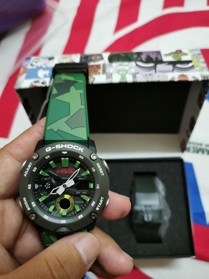 jual g shock gorillaz