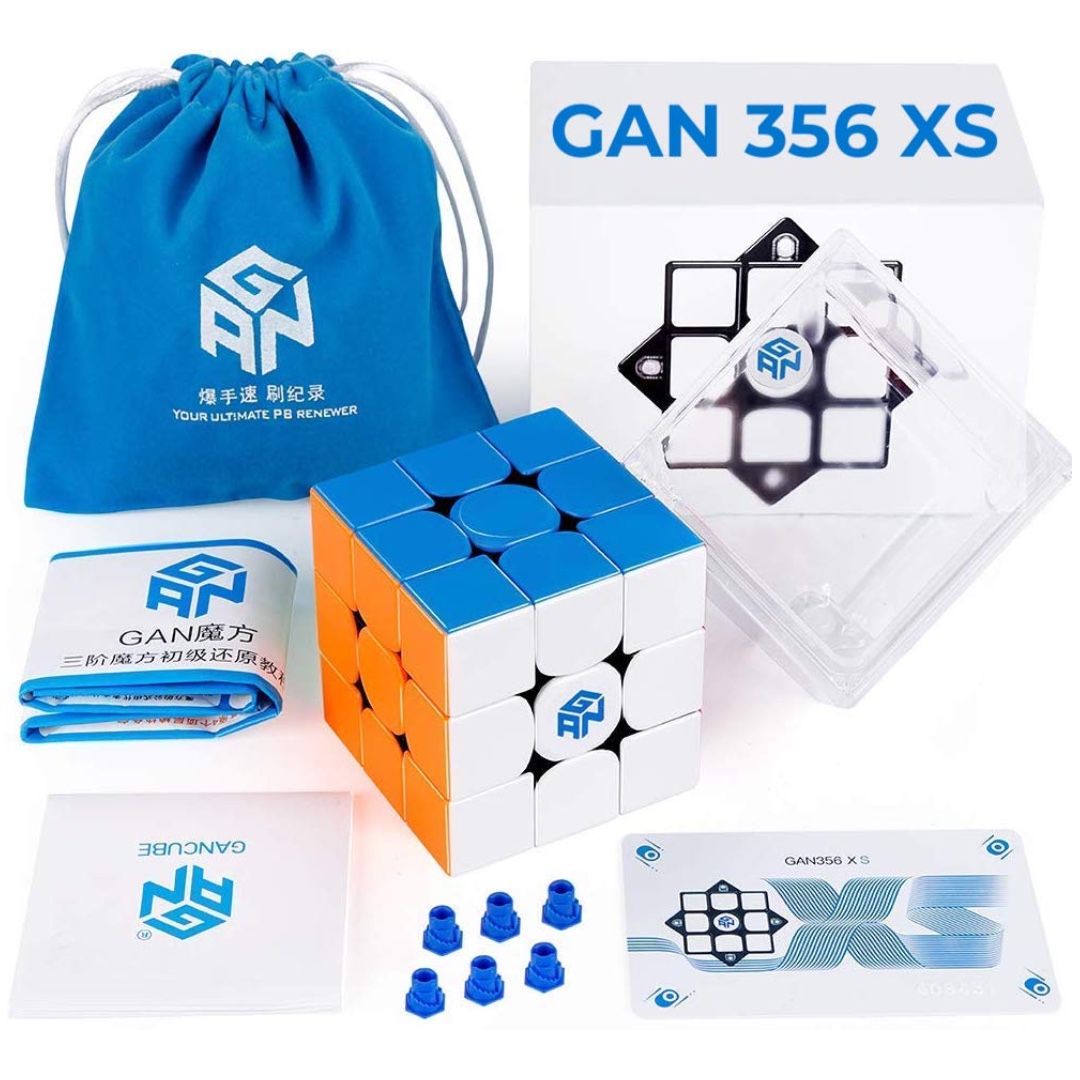 GAN 356 XS 3x3 Speed Cube, Hobbies & Toys, Toys & Games on