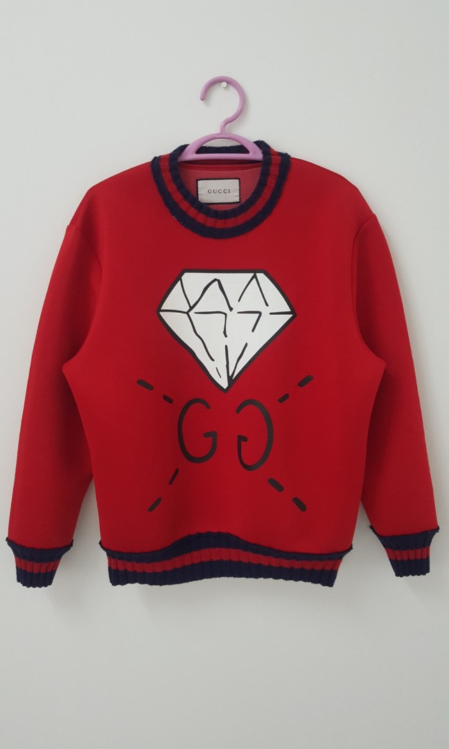 Gucci diamond sweatshirt sales
