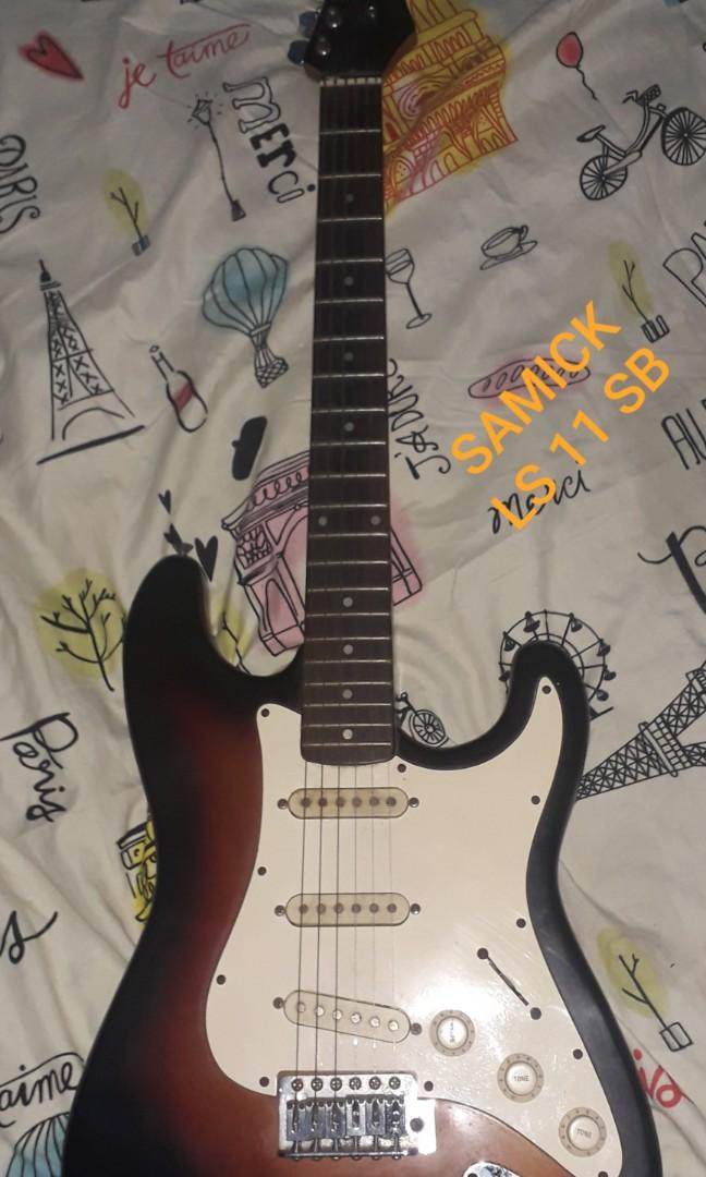 Guitar Electrik Samick Ls 11 Sb Musik Media Alat Di Carousell