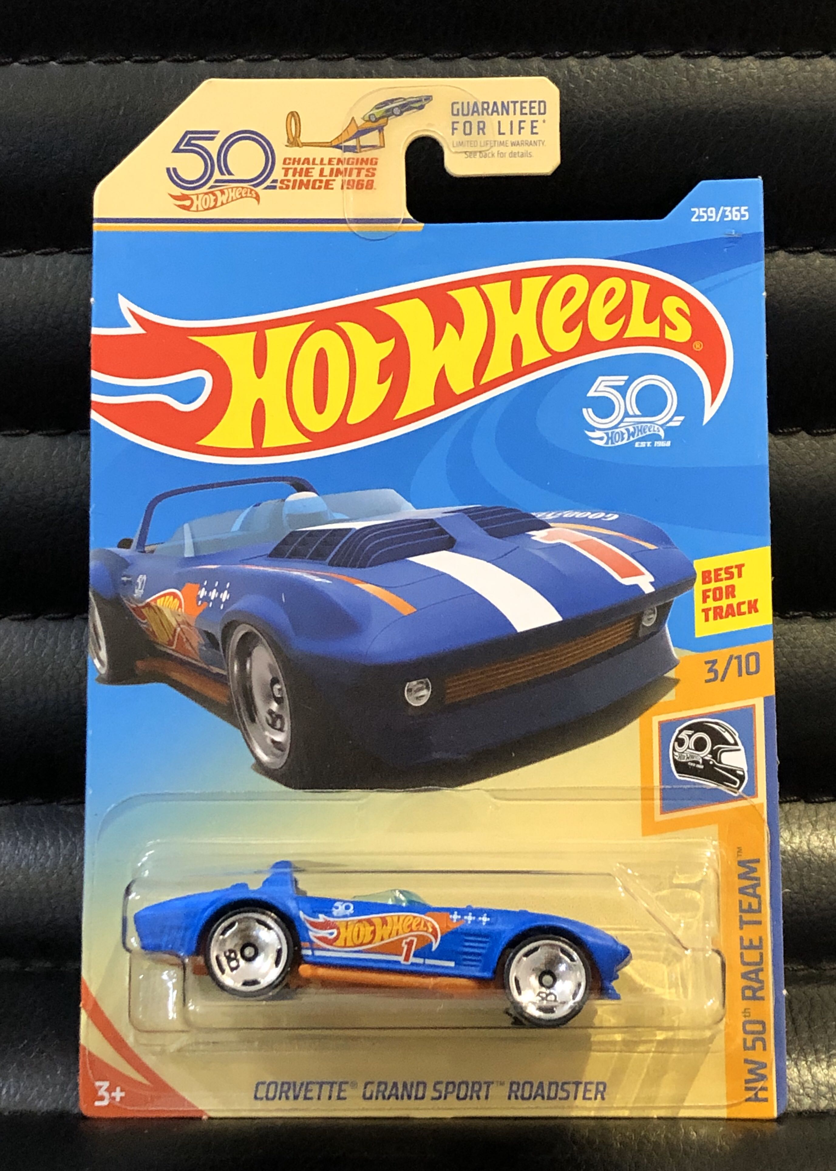 Clearance Hot Wheels 50th Anniversary Corvette Grand Sport Roadster Hobbies Toys Toys Games on Carousell