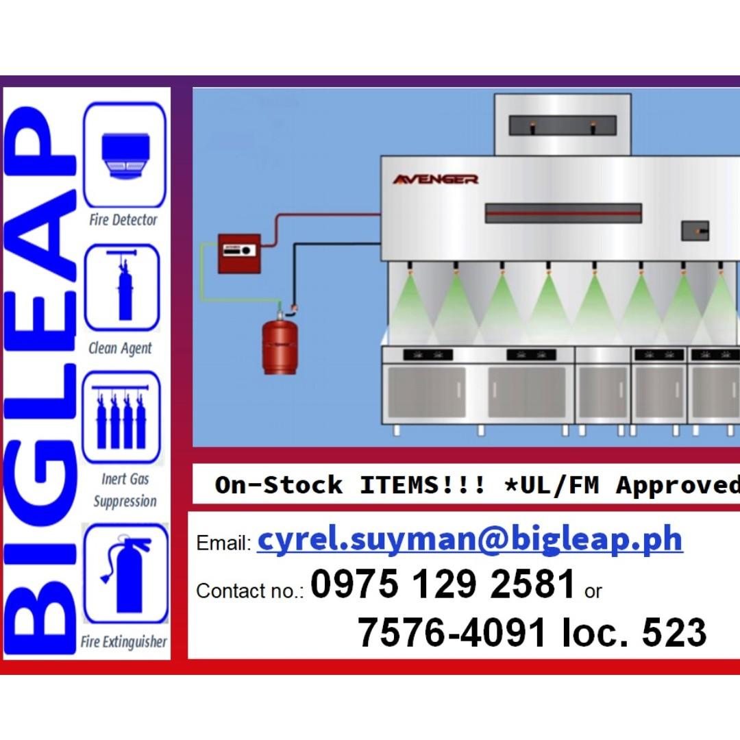 KITCHEN HOOD FIRE SUPPRESSION (Category: Construction & Building Materials) located in Pasig City. Submitted by cyrel.suyman (Listing ID 263762010, Image 1). Description: Bigleap Technologies Inc. offers a complete line of Fire Protection Solutions. Just call 0975 129 2581 or E-mail us at cyrel.suyman@bigleap.ph For more inquiries call 7576-4091 loc. 523. .