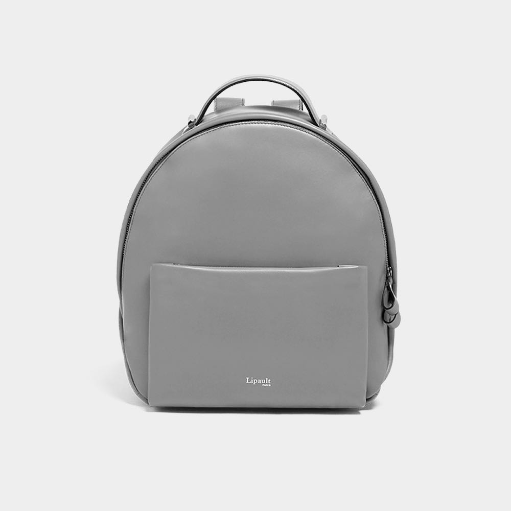 lipault backpack leather