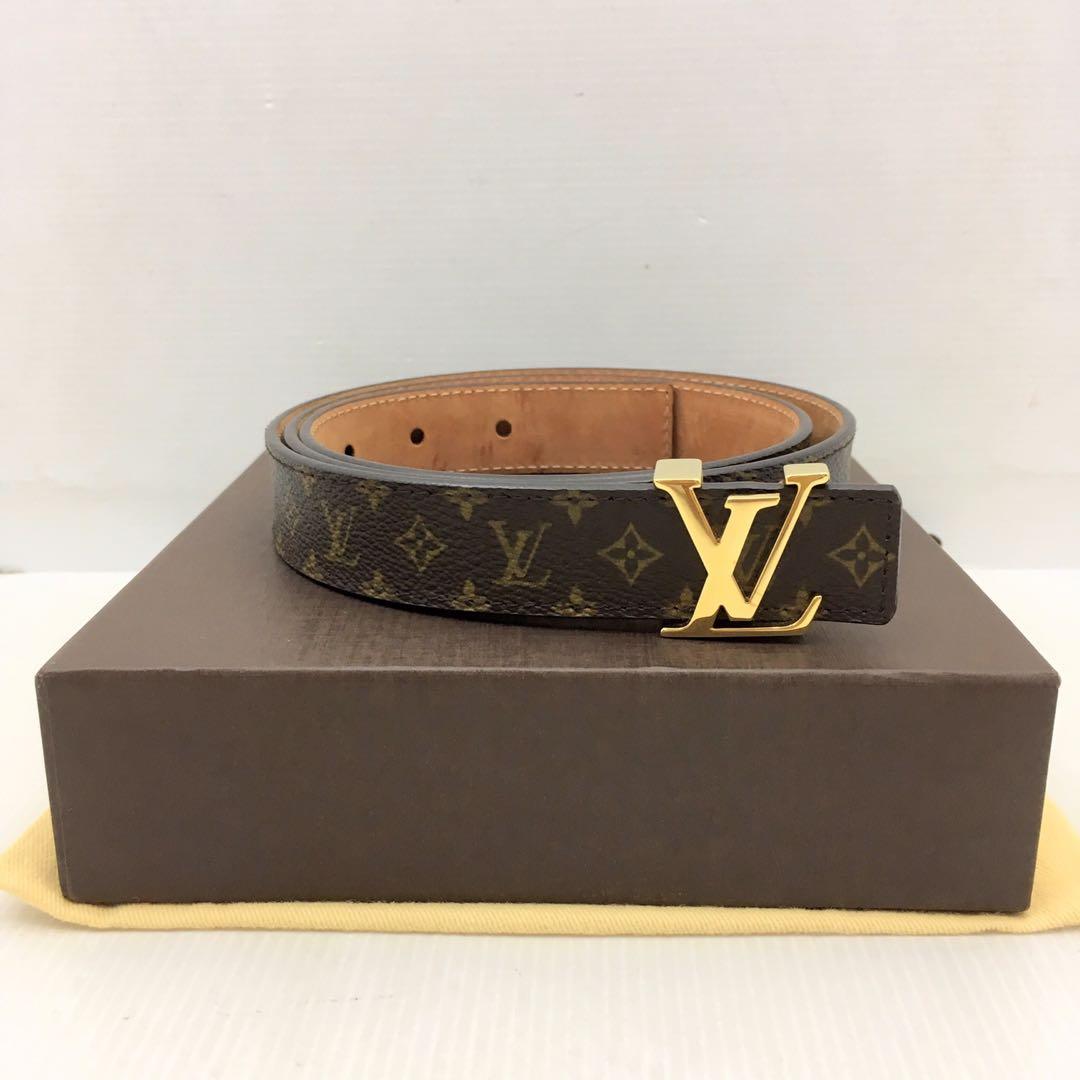 LV Damier Graphite belt, Men's Fashion, Watches & Accessories