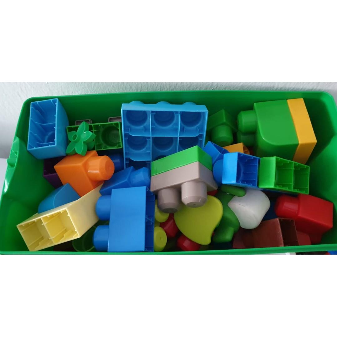 Mega bloks Jungle safari slide and swing set, Babies & Kids, Infant