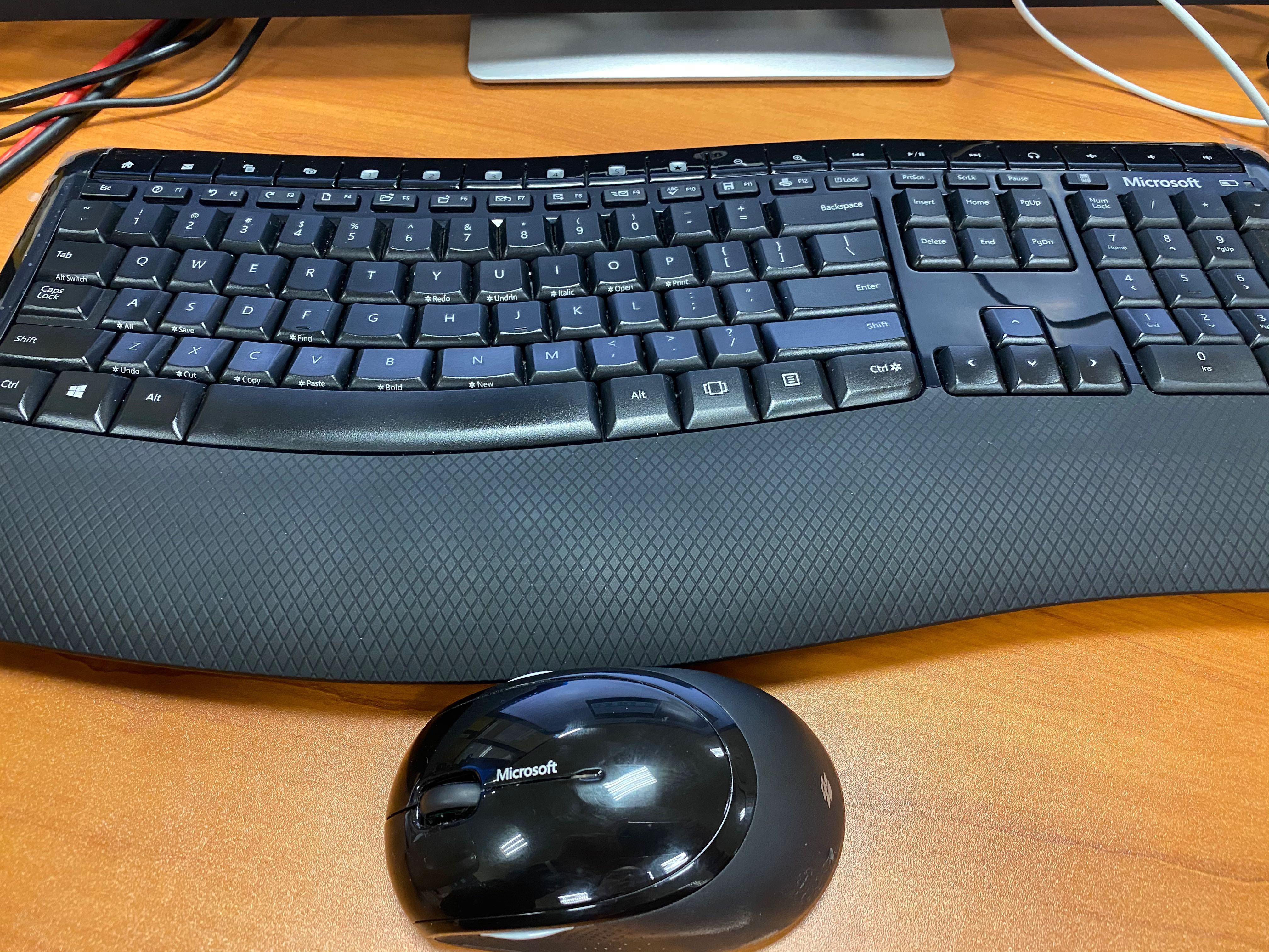 Microsoft Wireless Comfort Keyboard 5050 Computers Tech Parts 