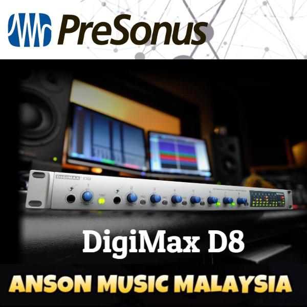 PreSonus DigiMax D8 8Channel Preamplifier with 48 kHz ADAT Output