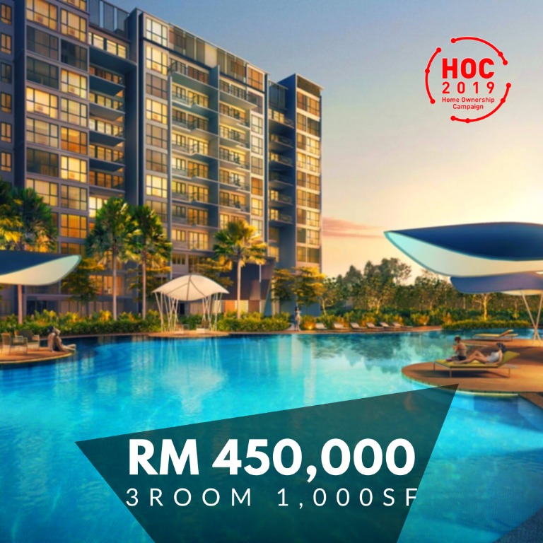 Pure Residential Title Condo 5 Min To Kota Damansara & MRT 34room
