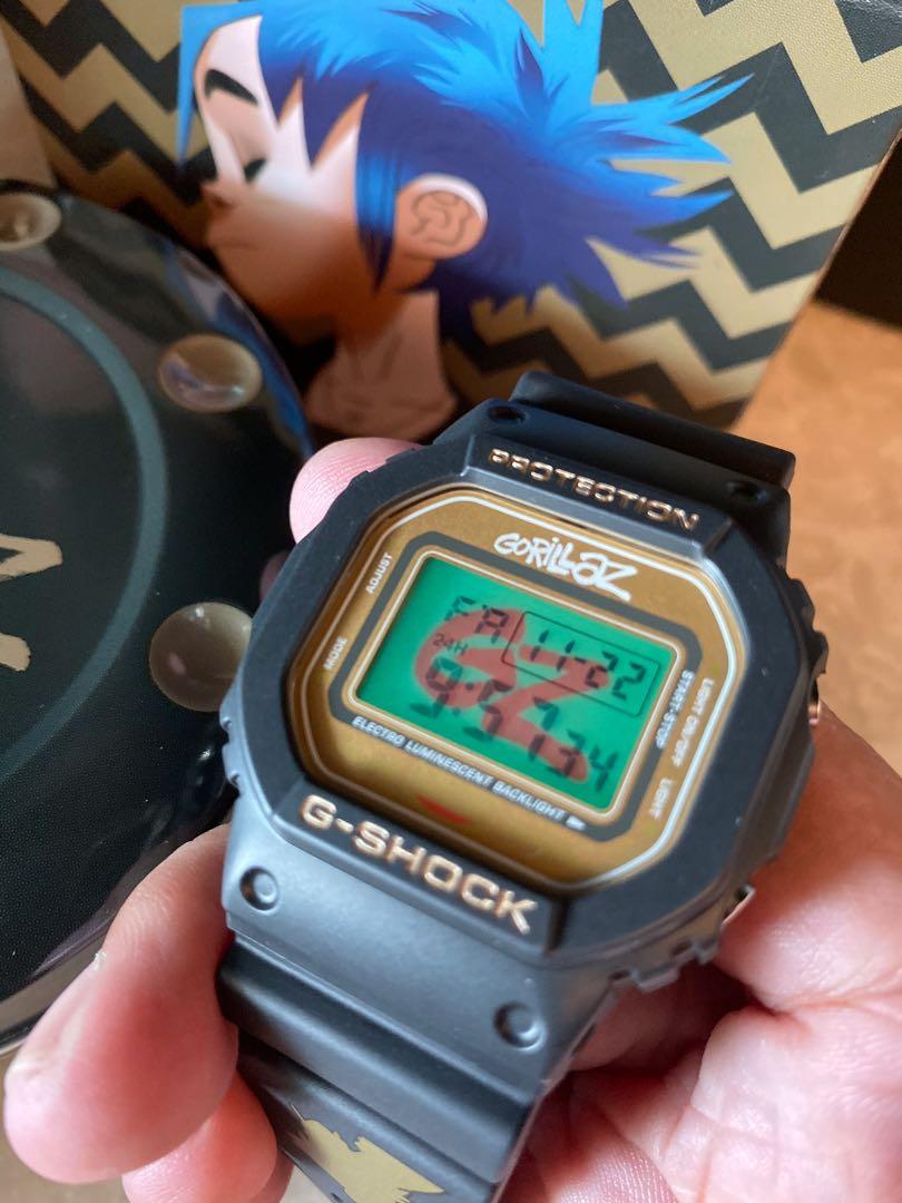 Rare And Limited Edition Casio X Gorillaz Dw-5600 2-D , Dw-5600Grlz2-1 ,  Gorillaz Square , Gshock , G-Shock , G-Shock , Casio , Casio , Casio,  Mobile Phones & Gadgets, Wearables & Smart Watches On Carousell