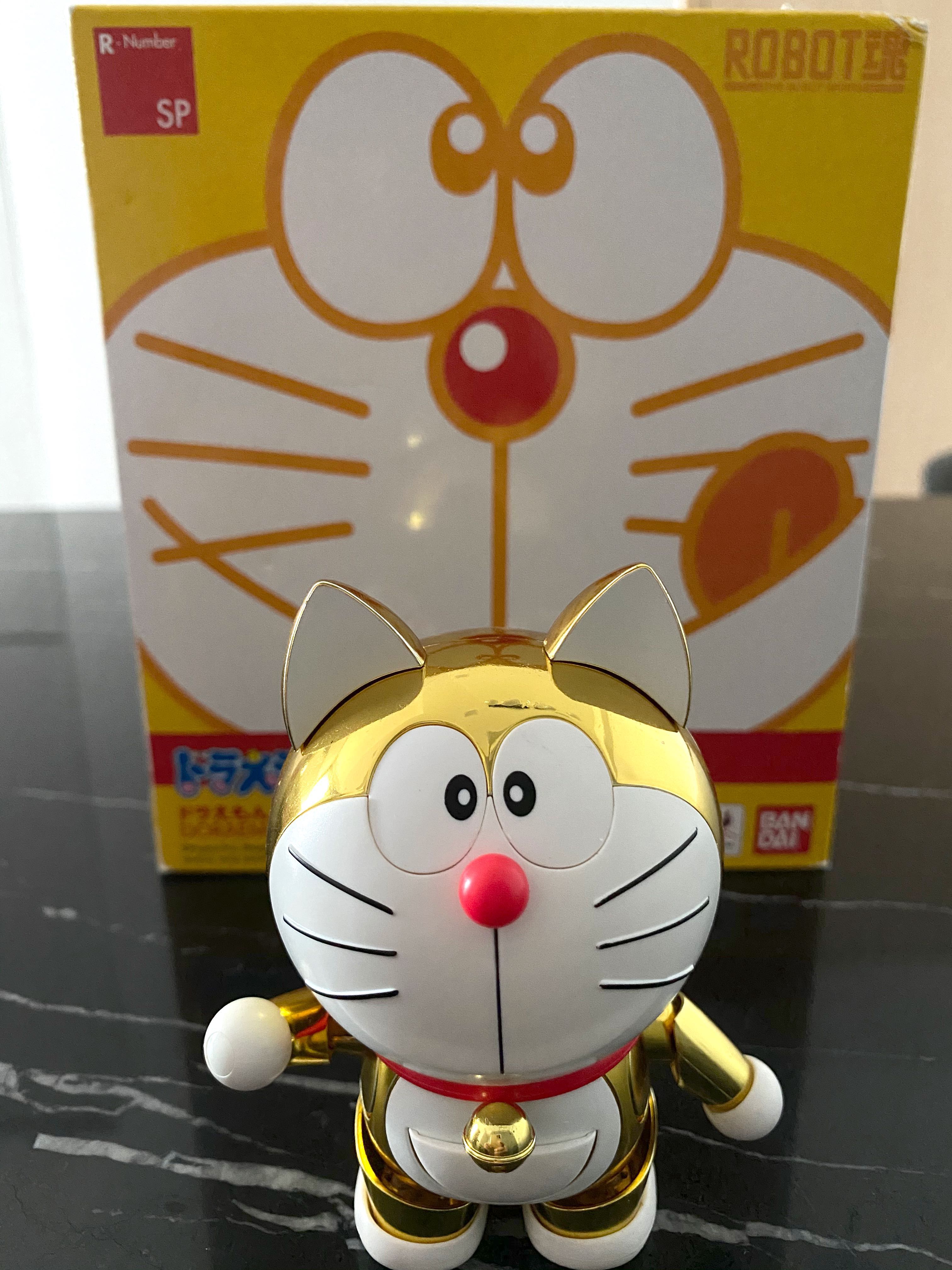 Rare Doraemon authentic robot spirit 2112 Gold, Hobbies & Toys, Toys