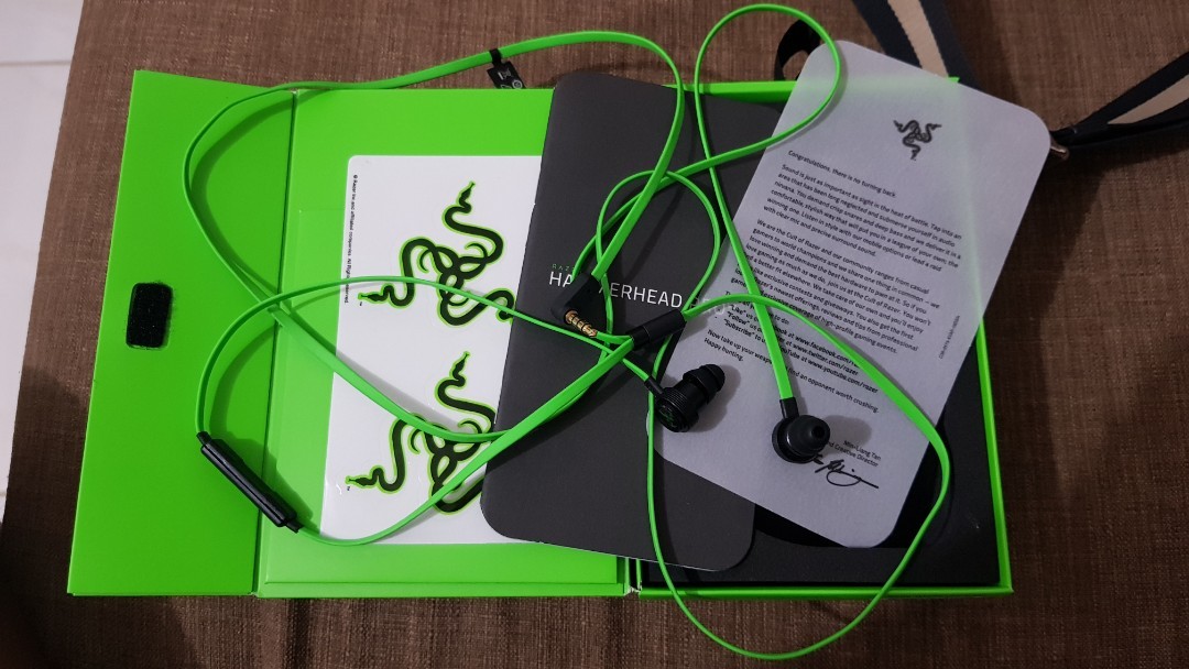 Razer Hammerhead Pro V2 Gaming Earphones Audio Earphones On Carousell