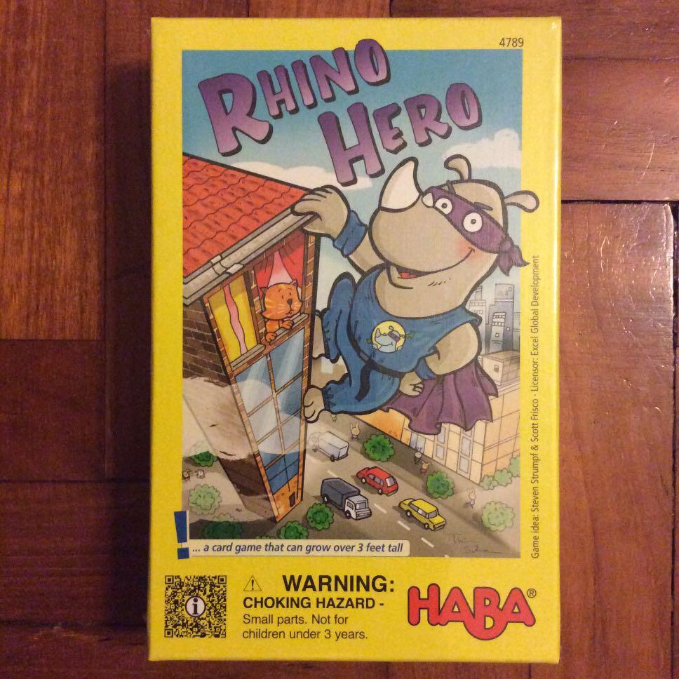 Rhino Hero Kids Dexterity Game Not Fake Toys Games Board Games Cards On Carousell