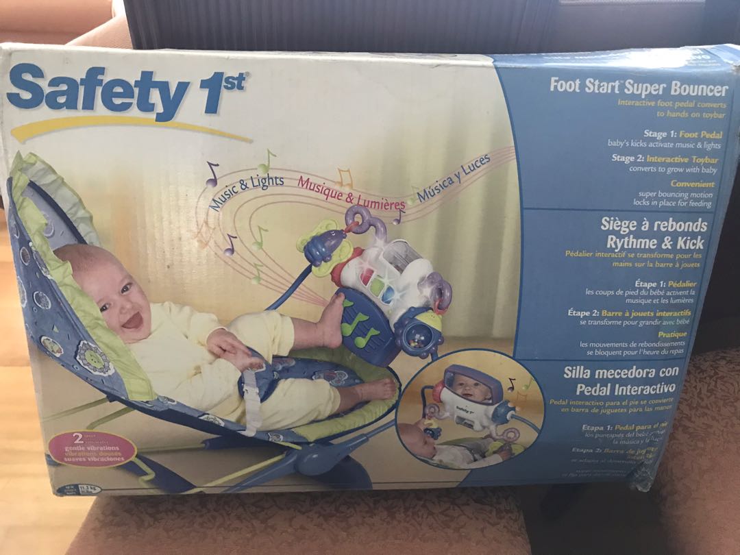 Safety First Bouncer, Babies & Kids, Infant Playtime on Carousell