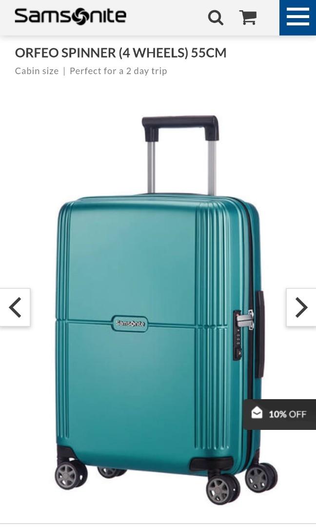 Samsonite orfeo 55cm spinner outlet