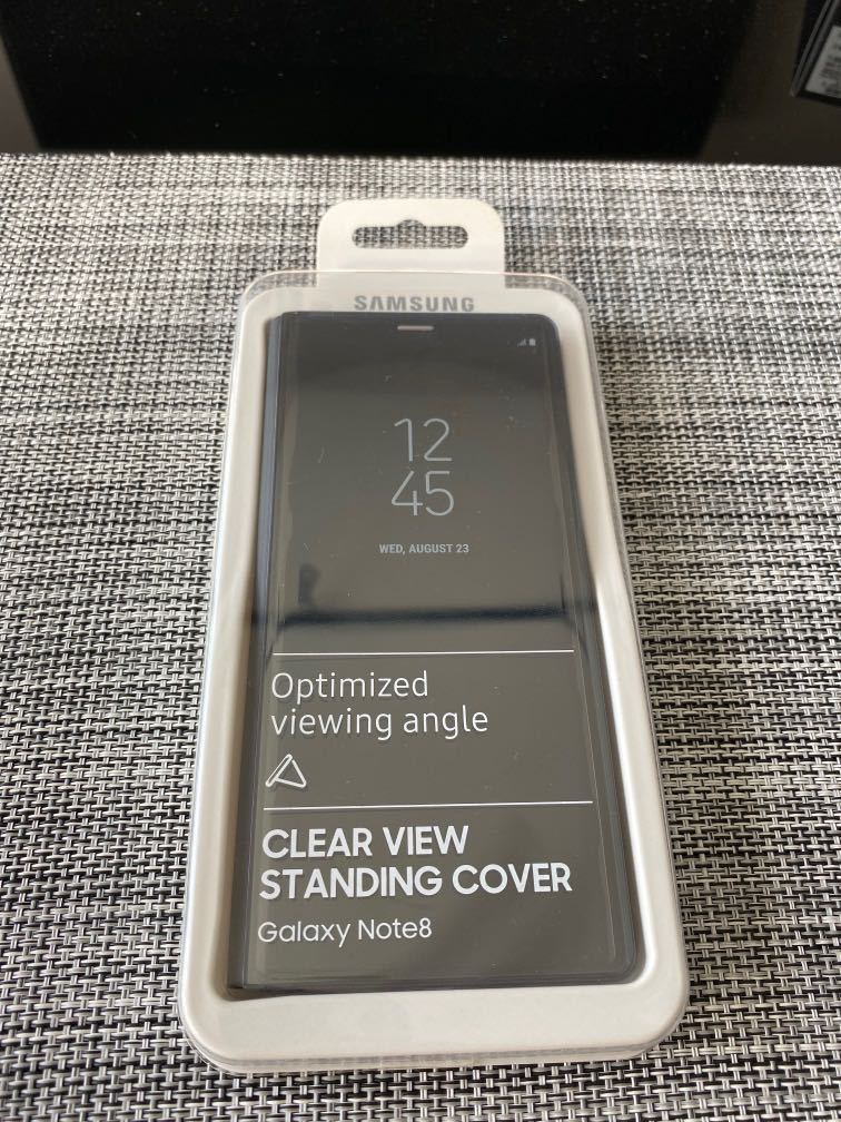 Samsung Note 8 clear view standing cover, Mobile Phones & Gadgets