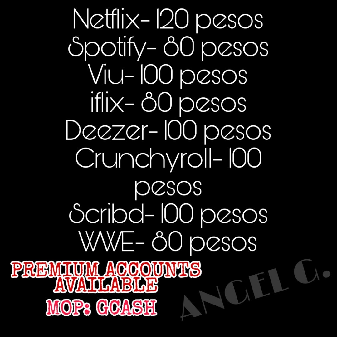 Spotify Netflix Etc Premium Account Community On Carousell