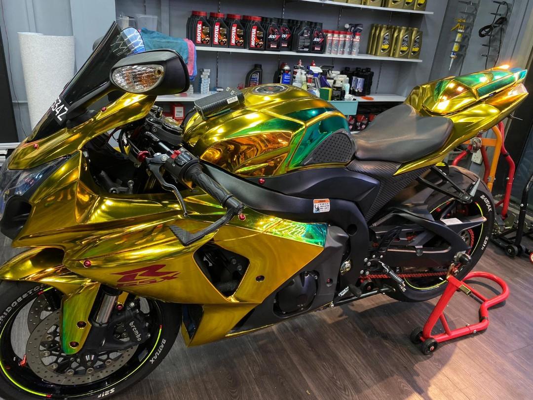 Bike wrapping service store