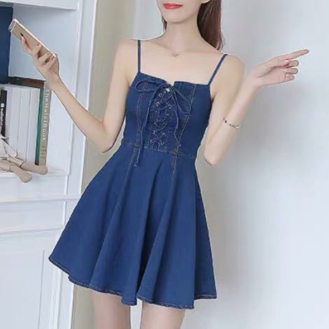 simple denim dress