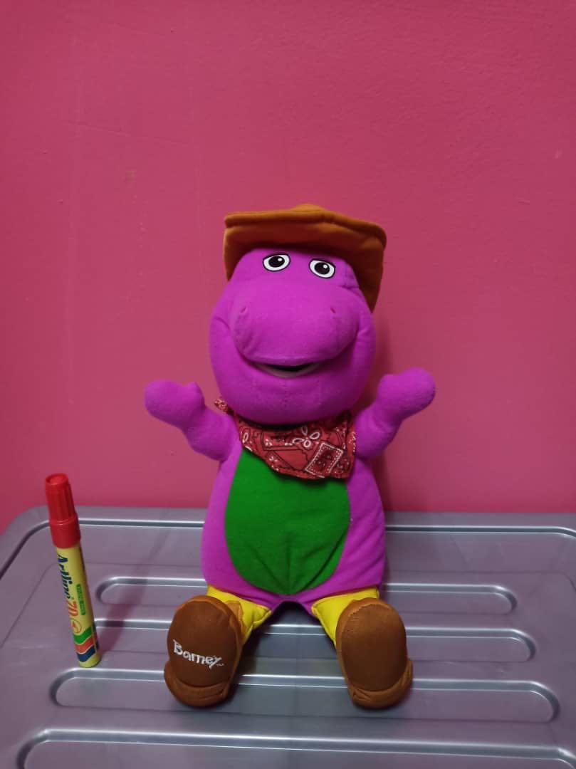 Talking hotsell barney doll