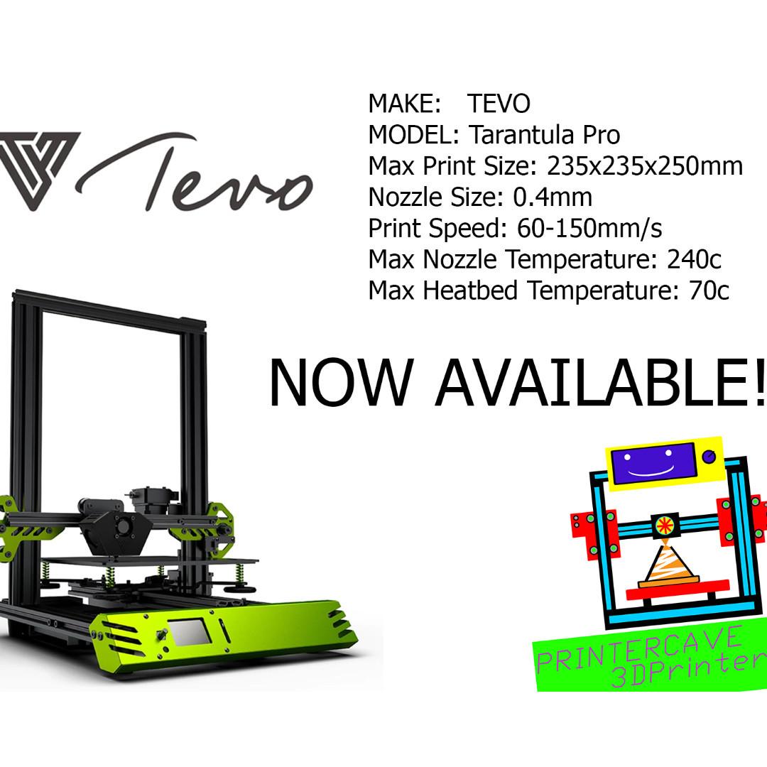 Tevo Tarantula Pro 3d Printer Kit Electronics Others On Carousell