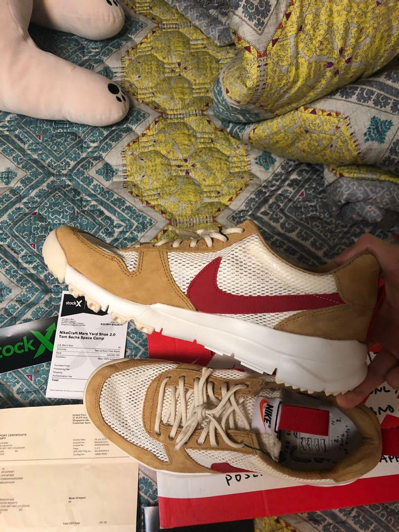 Tom sachs Mars yard 2.0 Brand new full set Men s Fashion Footwear Sneakers on Carousell