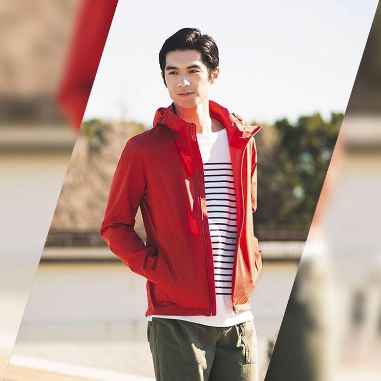 Uniqlo blocktech top parka for winter