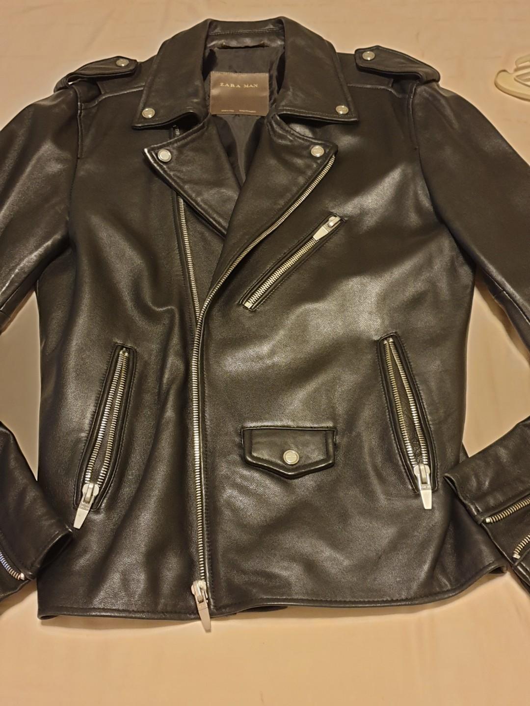 zara sheep leather jacket
