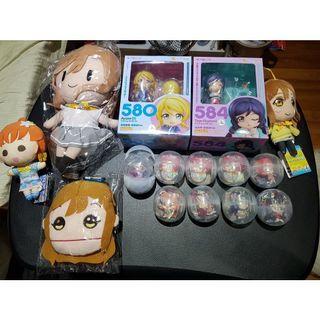 Love Live and Bang Dream Merchandise