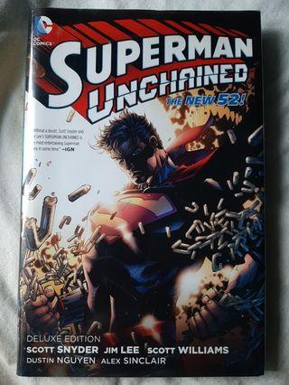Superman Unchained The New 52 Deluxe Edition by Scott Snyder, Jim Lee, Scott Williams DC COMICS hardbound