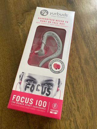 BNIB - yurbuds sports earphone