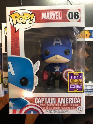 Funko Pop Captain America Bucky summer convention exclusive 2017