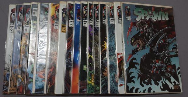 Spawn comic book collection