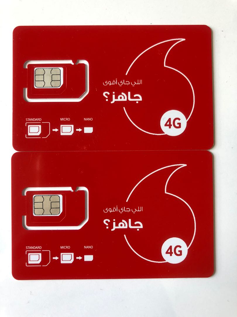 全新 埃及 上網 電話卡 Data Sim Card for Egypt, 手提電話, 電話及其他裝置配件, Sim 卡 Carousell