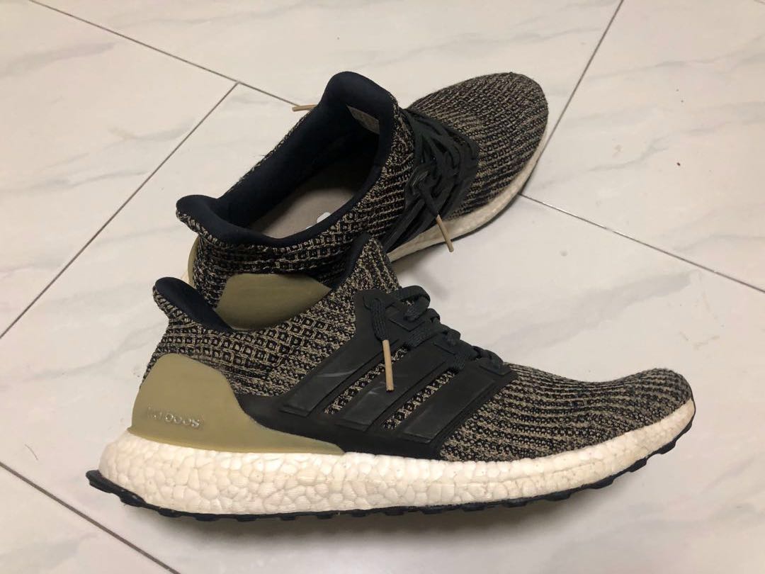 Adidas Ultra Boost Black \u0026 Raw Gold 