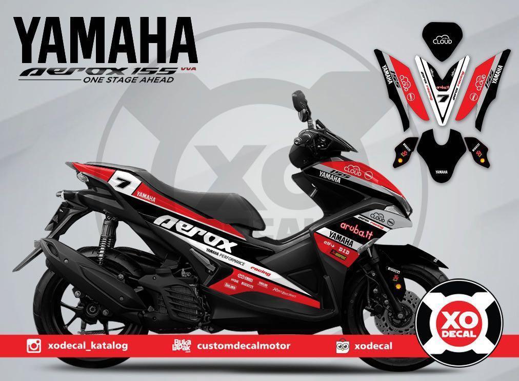 Aerox decals sales
