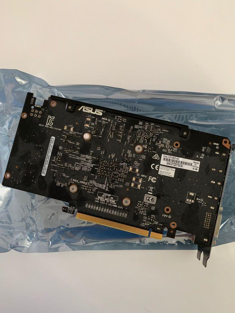 Asus Dual Gtx1050ti 4g Electronics Computer Parts Accessories On Carousell