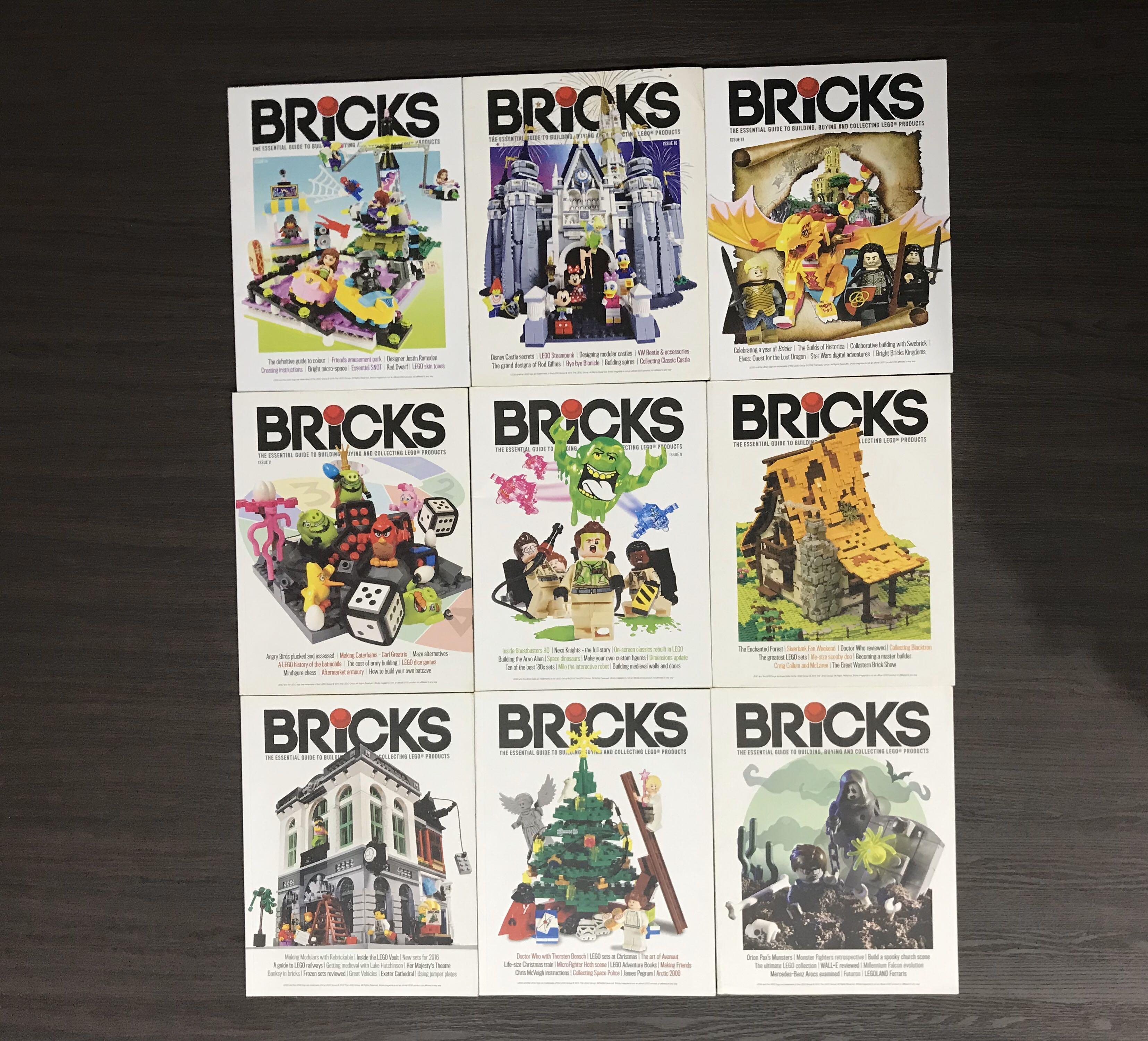 BRICKS magazine 15 and Brick Journal 7 for LEGO fans , Hobbies & Toys