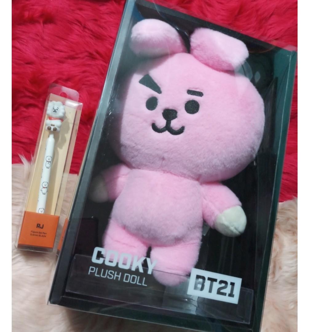 BT21 COOKY PLUSH DOLL SEALED OFFICIAL Hobbies Toys Memorabilia