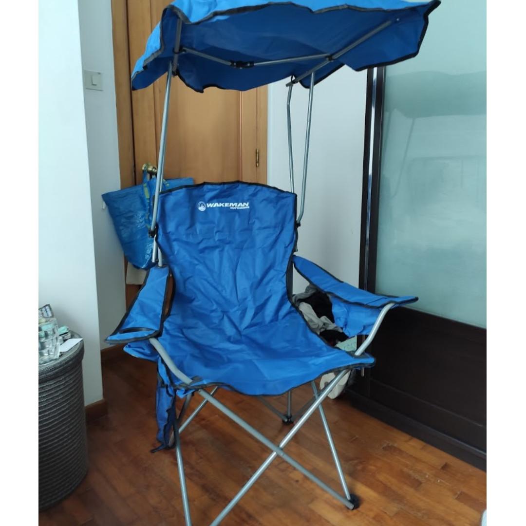 Wakeman camp chair with canopy cheap