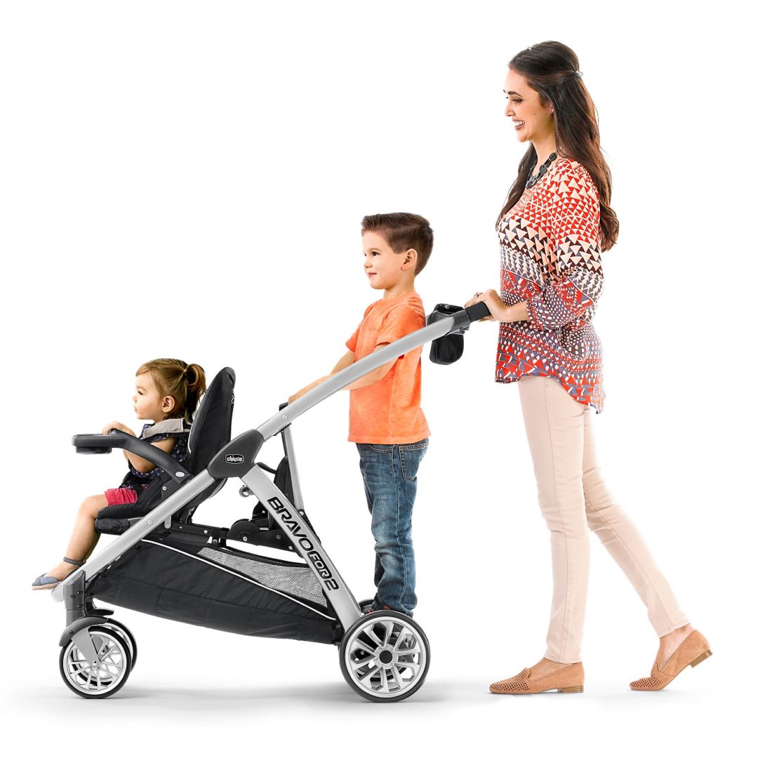 Chicco Bravo stroller for 2, Babies & Kids, Going Out, Strollers on