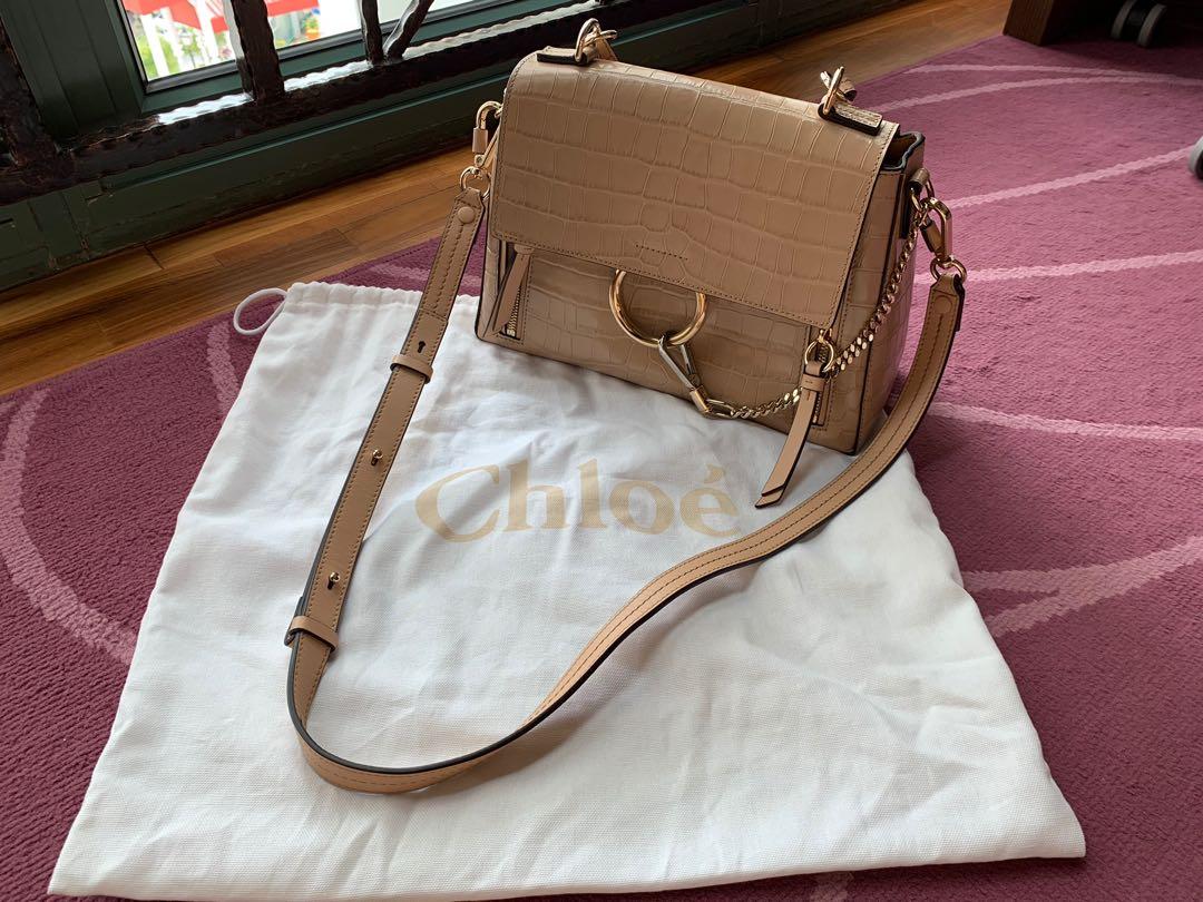 Chloe online faye croc